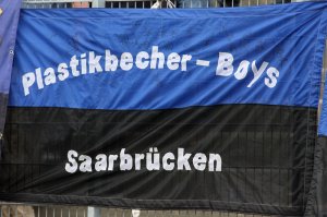 Plastikbecher Boys Saarbrücken